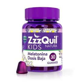 Zzzquil Natura Kids 30 Gummies Sabor Frutos Del Bosque