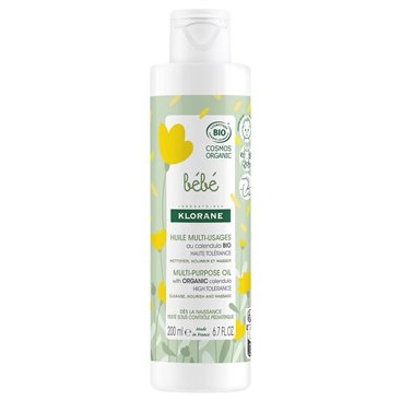 Klorane Bebe Óleo Multiusos Orgânico Calêndula 200Ml