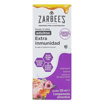 Zarbee's Adultos Extra Imunidade Xarope 120Ml