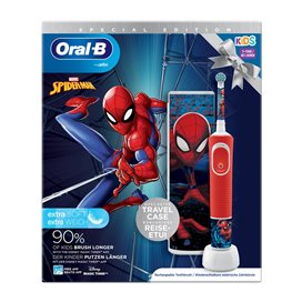 Oral B Electric Toothbrush Kids Spiderman + Case