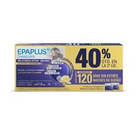 Epaplus Melatonin Retard Balance 2x60 Tablets