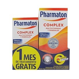 Pharmaton Complex 100 + 30 Comprimidos Pacote promocional