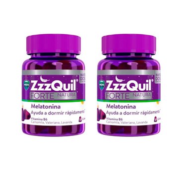 Zzzquil Forte Natura 60 Gummies Sabor Frutos Del Bosque Pack