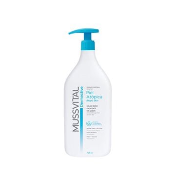 Mussvital Dermactive Atopic Skin Emollient Bath Gel 750Ml