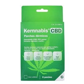 Kernnabis CBD Parches Dermicos 8 Unidades