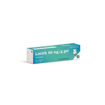 Lavirk 50 Mg/G Skin Gel 1 Tubo 5 G + Bomba Dosadora