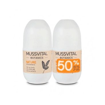 Mussvital Botanics Desodorizante Men Sport 2x75Ml