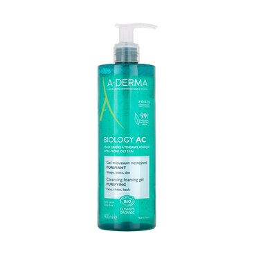 A-Derma Biology Ac Gel Limpiador Purificante 400 Ml