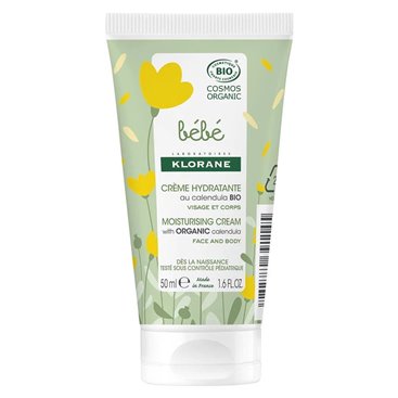 Klorane Bebe Crema Hidratante Calendula BIO 50Ml