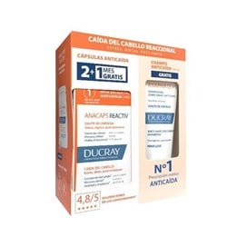 Ducray Anacaps Reactiv 90 cápsulas + Anaphase+ Shampoo 100ml