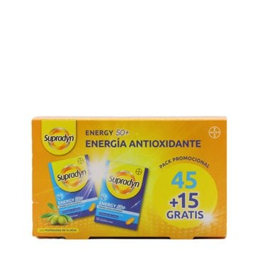 Supradyn Energy 50+ 45+15 Comprimidos