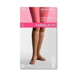 Farmalastic Short Sock (A-D) Normal Compression Queen Plus Size