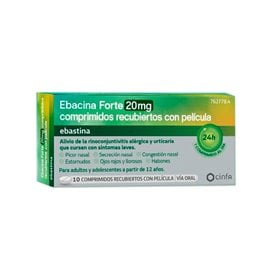 Buy Ebacina Forte 20 Mg 10 Coated Tablets