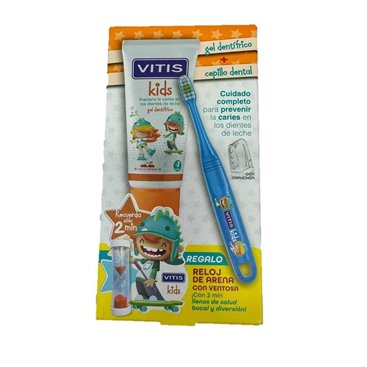 Vitis Kids Toothpaste Gel 50ml + Toothbrush + Gift