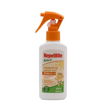 Repelbite Natural Fotoprotector Infantil Spf 50 100Ml