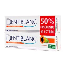 Dentiblanc Blanqueador Intensivo Pasta Dental 2x100 Ml Duplo