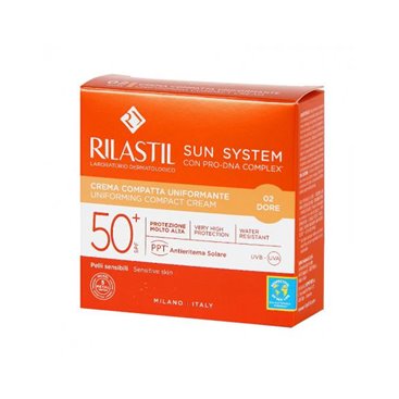 Rilastil Sun System 50+ Compacto Color Dore 10g