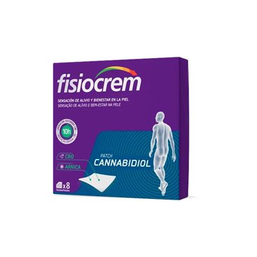 Fisiocrem Patch Cannabidiol 8 Adesivos