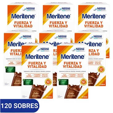 Meritene Strength & Vitality Chocolate 120 Sachets