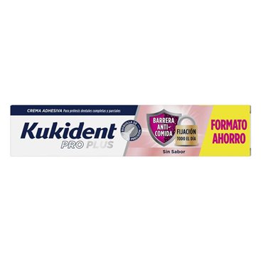 Kukident Pro Plus Barreira Antialimentos Sem Sabor 57g