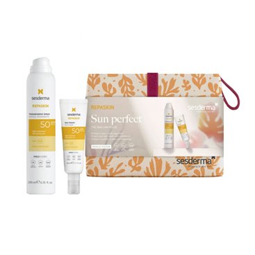 Sesderma Repaskin Toque de Seda SPF50 50ml + Repaskin Spray Transparente SPF50 200ml