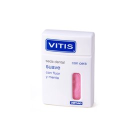 Vitis Soft Dental Floss With Fluoride and Mint 50 M
