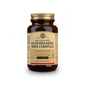Solgar Glucosamina Msm Complex 60 Comprimidos