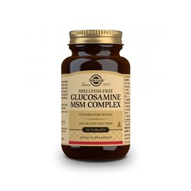 Solgar Glucosamina Msm Complex 60 Tablets