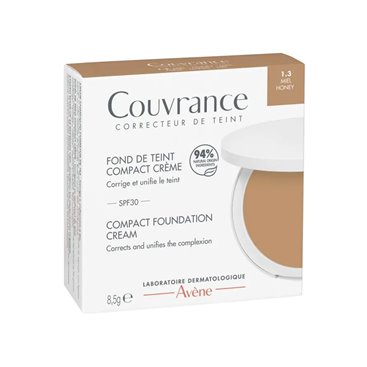 Avène Couvrance Crema Compacta SPF30 8.5 G 1.3 Miel