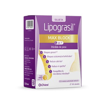 Lipograsil Maxblock 5 En 1 120 Capsules