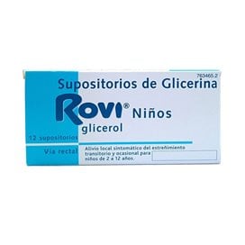 Rovi Children's Glycerin 1.375 G 12 Suppositories