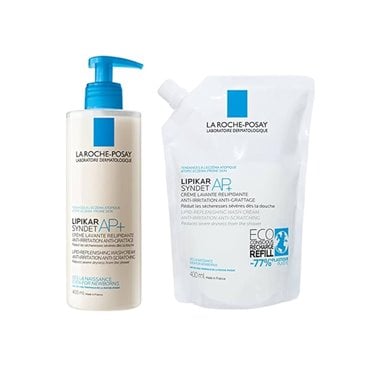 La Roche Posay Lipikar Syndet Ap+ 400Ml + Refill 400Ml