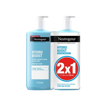 Neutrogena Hydro Boost Gel Body Lotion 2x750Ml