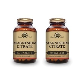 Solgar Magnesium Citrate 2x60 tablets