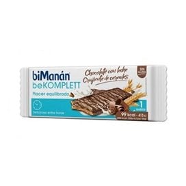 Bimanan Bekomplett Barra crocante de cereais e chocolate de leite 1U