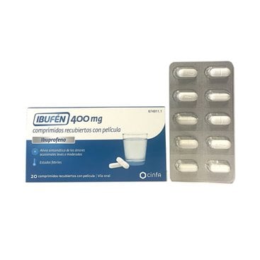 Ibufen 400 Mg 20 Coated Tablets