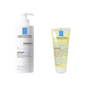 La Roche Posay Lipikar Baume AP+M 400 ml + Lipikar Óleo de Limpeza AP+ 100 ml