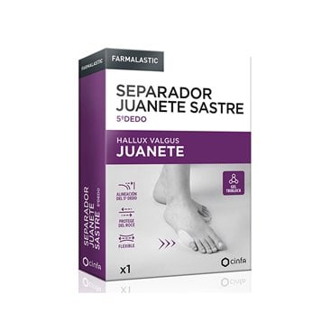 Farmalastic Separador Juanete Sastre 5º Dedo Talla Unica