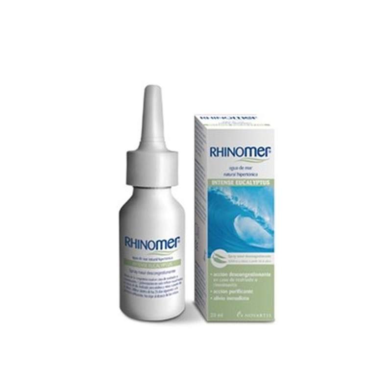 Rhinomer Spray nasal descongestionante Intense Eucalyptus 20ml Farmacia y  Parafarmacia Online