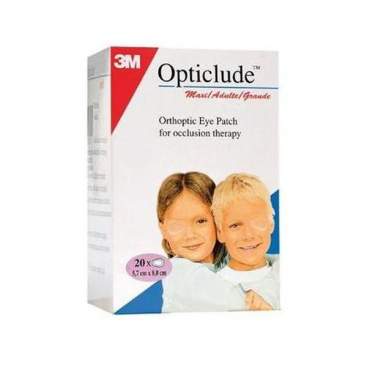 Opticlude Parches Oculares 1539 T-Gde 8,0 Cm X 5,7 Cm 20 U EN