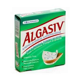 Algasiv Almohadillas Adhesivas Protesis 18 U Superior