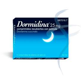 Comprar Dormidina 25 Mg 14 Comprimidos