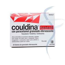 Couldina Instant Con Paracetamol 20 Sobres Efervescentes