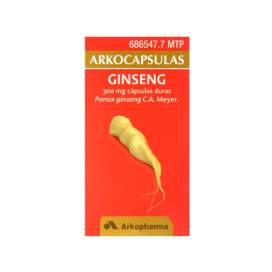 Arkocapsulas Ginseng 300 Mg 50 Capsulas
