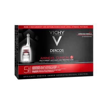 Dercos Aminexil Clinical 5 Hombre 6Ml 42 Monodosis