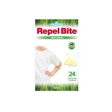 Repel Bite Natural Parches Citronella para Ropa 24U