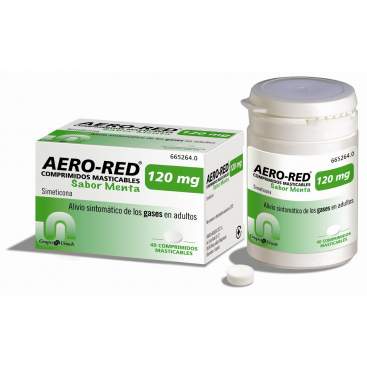 AERO RED 120 MG 40 COMPRIMIDOS MASTICABLES MENTA