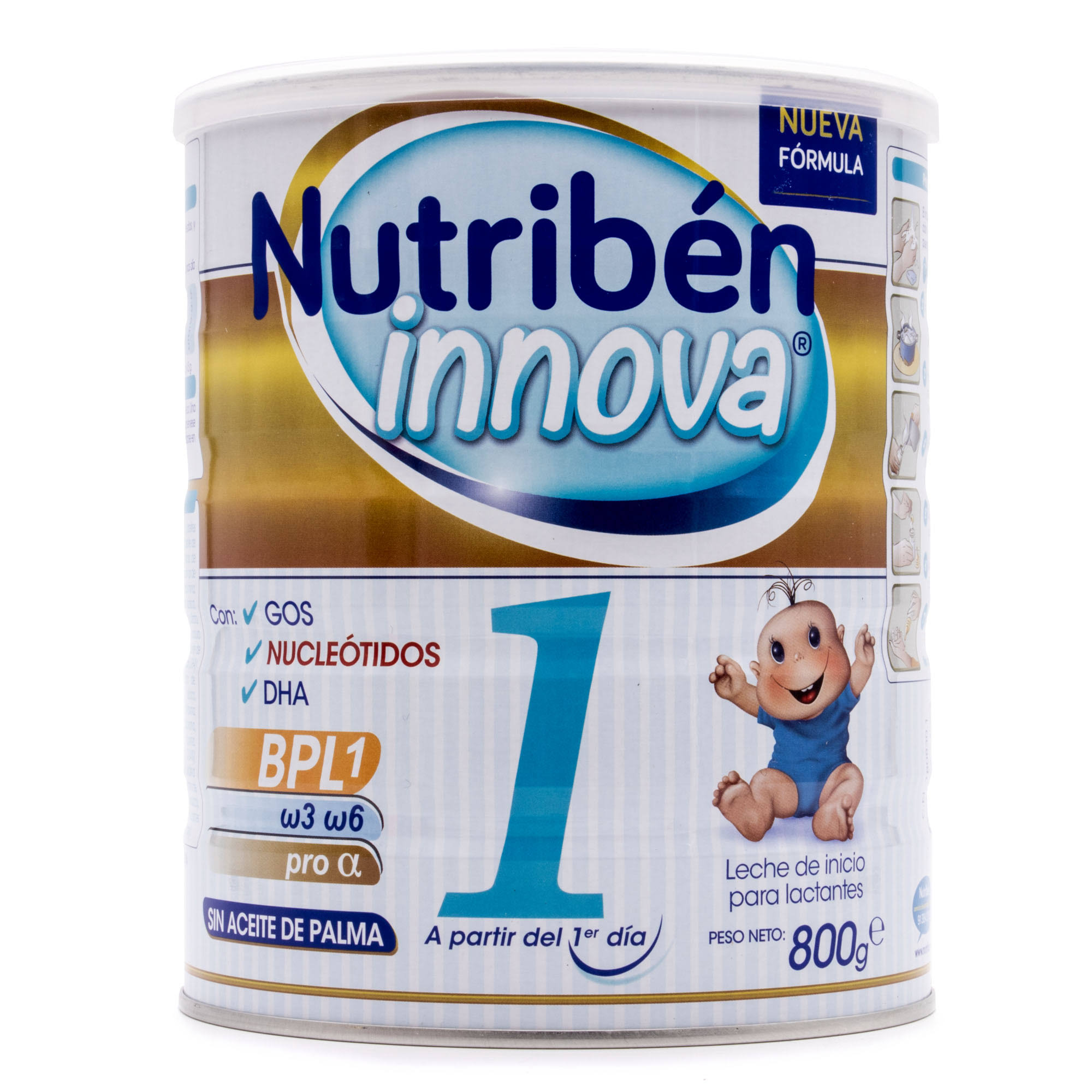 Nutribén Innova 1, leche para lactantes sin aceite de palma