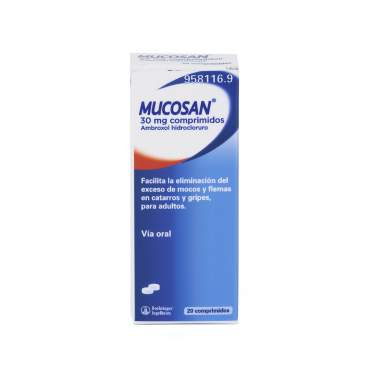 Mucosan 30 Mg 20 Comprimidos