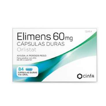 Elimens (Orlistat) 60Mg 84 Capsulas